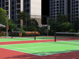 Stadtgebäude 3D Modell