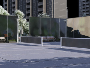 City building 3D-Modell