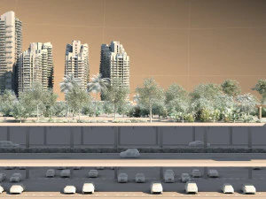 City traffic 3D Model