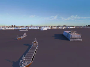 Port 3D Model