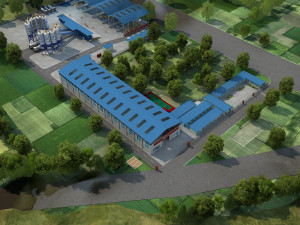 Factory Model 3D