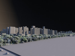 City building 3D Model