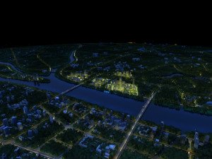 City night 3D Model