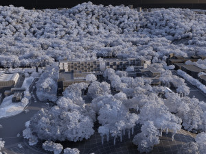 Small town 3D Model