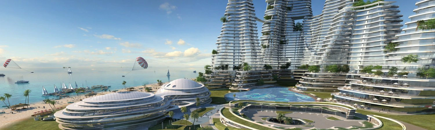 Seaside 3D Model .c4d .max .obj .3ds .fbx .stl .blend