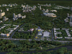 Small town Modello 3D