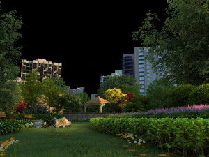 Pembangunan kota Model 3D