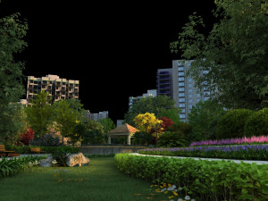 City building 3D Model