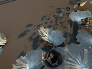 Lotus Pond Model 3D