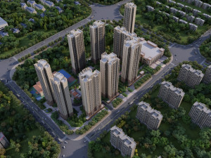 City building 3D-Modell