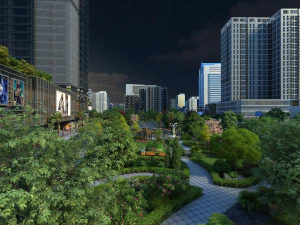 City building 3D Model