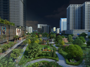 City building 3D 모델
