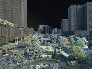 City building 3D 모델