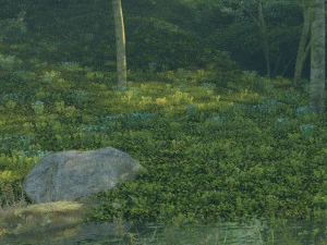 Mountain forest 3D Model