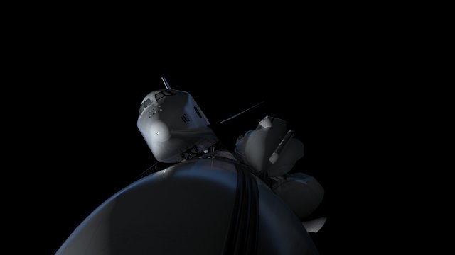 Rocket Model 3D .c4d .max .obj .3ds .fbx .stl .blend 