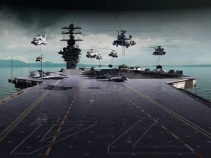 Aircraft carrier 3D Model