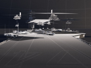 Aircraft carrier 3D Model