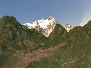 Mountain 3D मॉडल