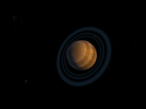 Solar system 3D-Modell