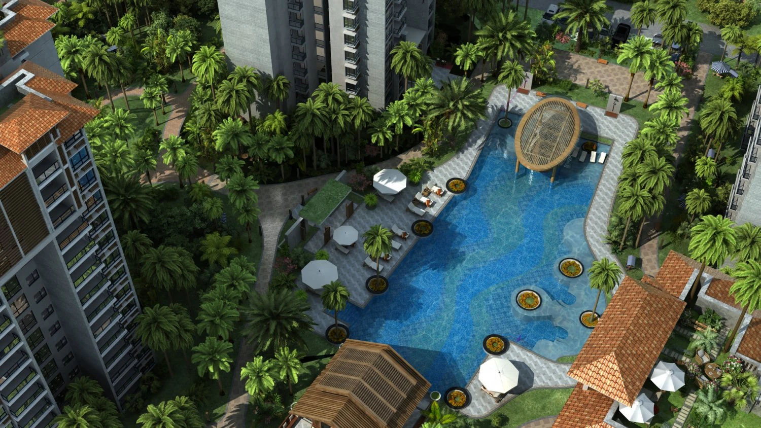 City building 3D Model .c4d .max .obj .3ds .fbx .stl .blend
