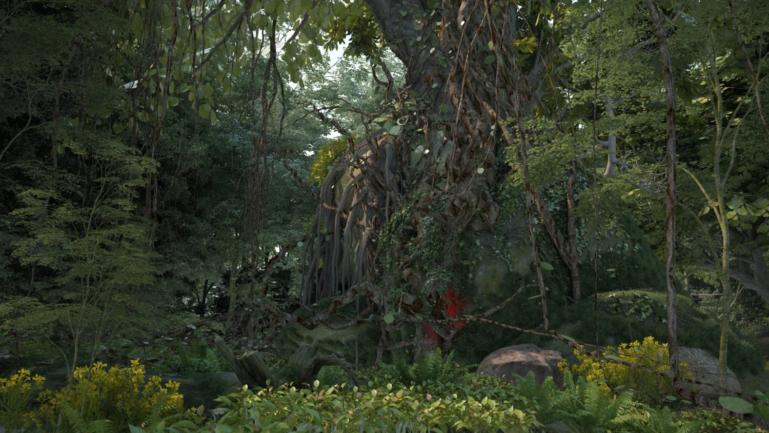 Rainforest 3D Model .c4d .max .obj .3ds .fbx .stl .blend 