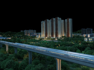 City building 3D Модель