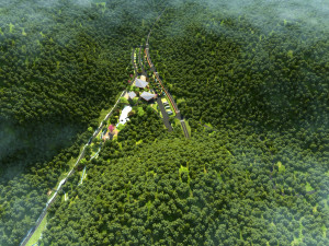 Villa in the mountains 3D Model
