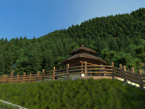Pavilion 3D Model