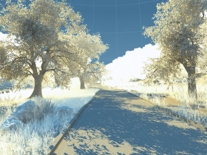 Mountain path Model 3D