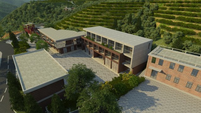 Country apartment 3D Model .c4d .max .obj .3ds .fbx .stl .blend 