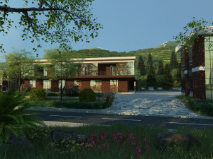 Country apartment Modelo 3D