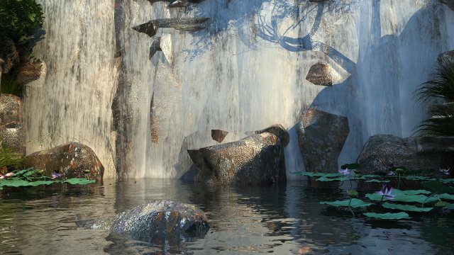 Pond 3D मॉडल .c4d .max .obj .3ds .fbx .stl .blend 