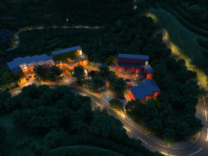 Villa in the mountains 3D Model