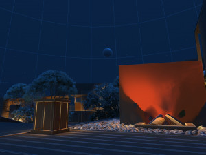 Villa in the mountains 3D 모델