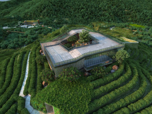 Villa in the mountains Modelo 3D