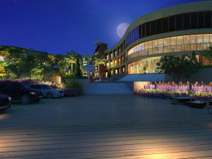 Villa in the mountains Modelo 3D