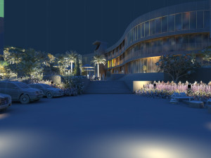 Villa in the mountains 3Dモデル