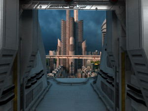 Future City 3D-Modell