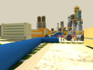 Rafineri 3D Model