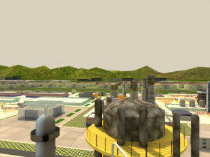 Refinery Model 3D