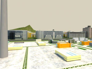 Factory 3D Model