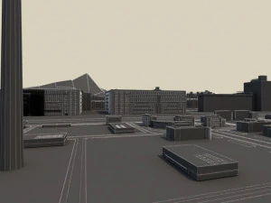 Factory 3D Model