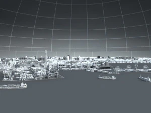 Port 3D Model