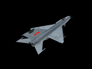 The fighter Modelo 3D