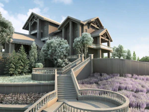 Villa 3D Model