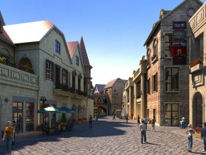 City Building Modèle 3D