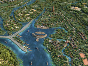 Ancient town 3D Model