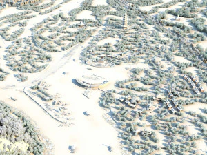 Ancient town 3D Model
