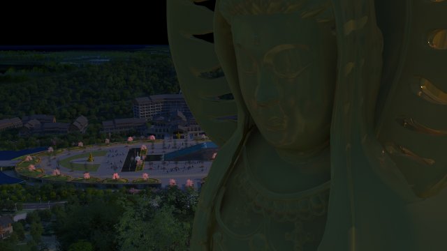 City night scene 3Dモデル .c4d .max .obj .3ds .fbx .stl .blend 