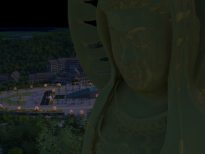 City night scene 3D Model